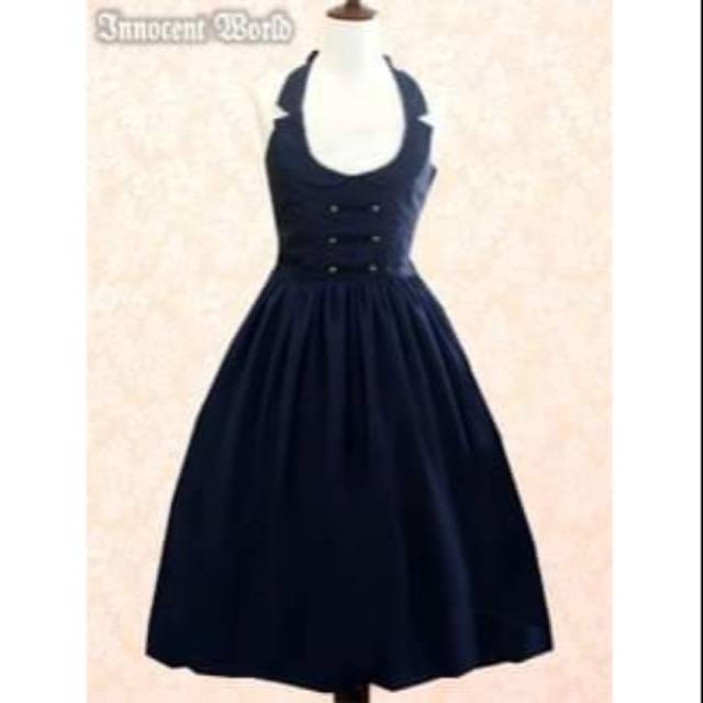 LOLITA DRESS BELUGA JSK BY INNOCENT WORLD - BROWN