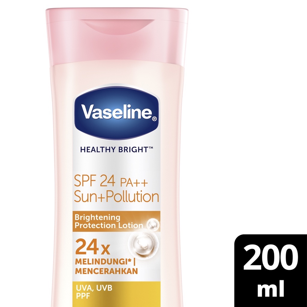 Vaseline Healthy Bright Sun Polution SPF 24 PA++ 200ml