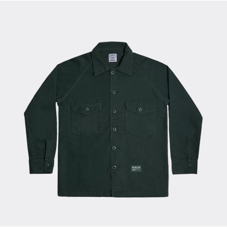 POT MEETS POP - FATTY FATIQUE JACKET GREEN