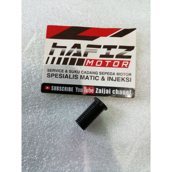 sokdrat baut 12 dol selk TOPI m8 x m10 (model topi) perbos baut 12 m8 x m10 sokdrat baut 12 baut oli