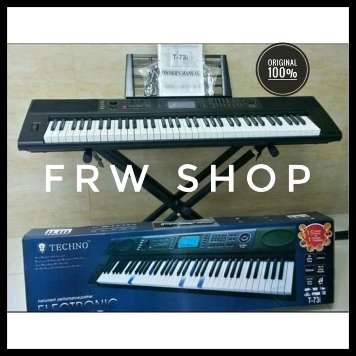 Keyboard Techno T 73 I / T-73I / T73I ( 6 Oktaf) Original Kode 1241