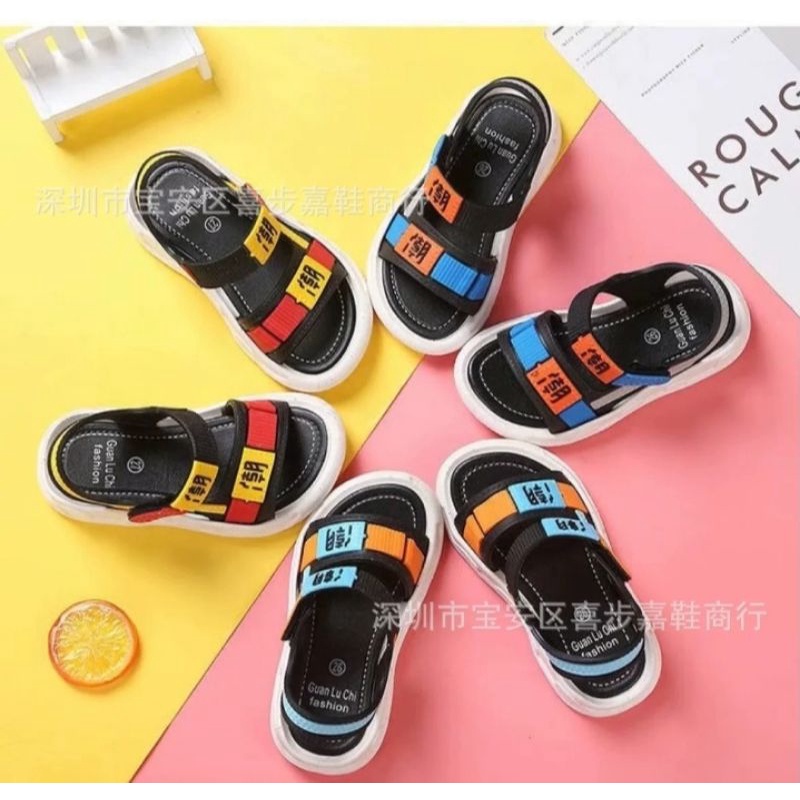 {COD} Sandal Sepatu Anak laki laki dan perempuan Zeron, Sandal Sepatu Import, Sandal Sepatu Casual, Sandal Sepatu Karet Sandal gunung anak  mulai Size 26-35