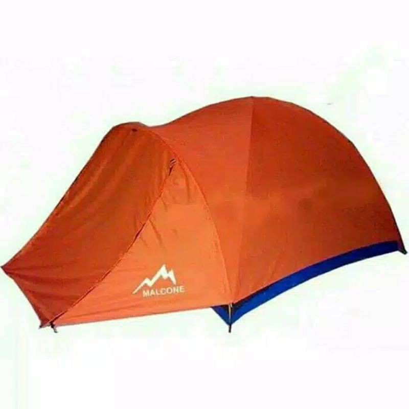 tenda camping malcone smile kap 4 double layer/tenda dome