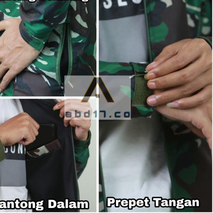 Jaket TAD Loreng Malvinas / Jaket TAD / Jaket Anti Air / Jaket Gunung / Jaket TNI / Jaket Pria