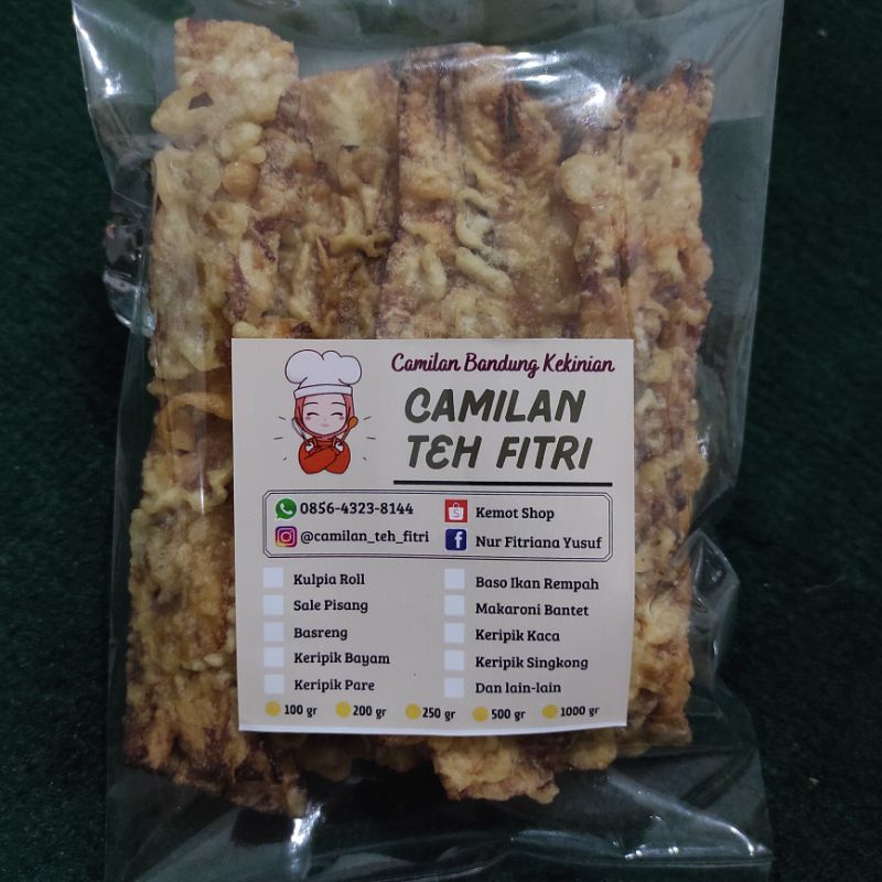 

Sale Pisang Lidah Renyah khas Bandung [Kemasan isi 9 pcs]