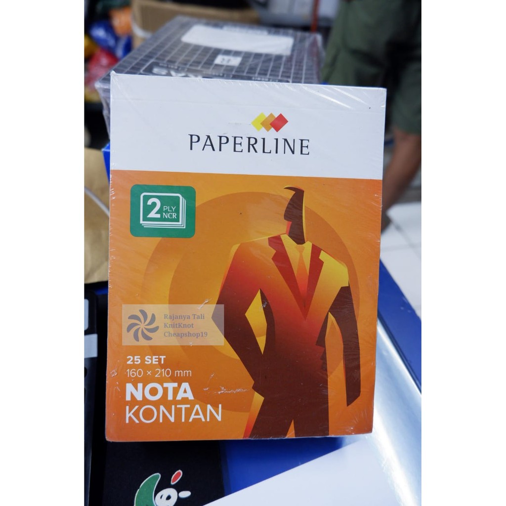 

Buku Nota B2 Bon Kontan Paperline Besar 2 Rangkap NCR