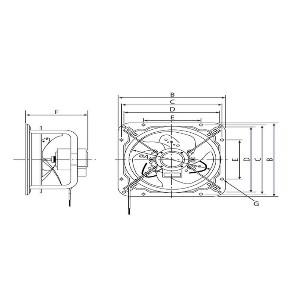 Unik KDK 45GSC - Exhaust Fan 18inch Murah