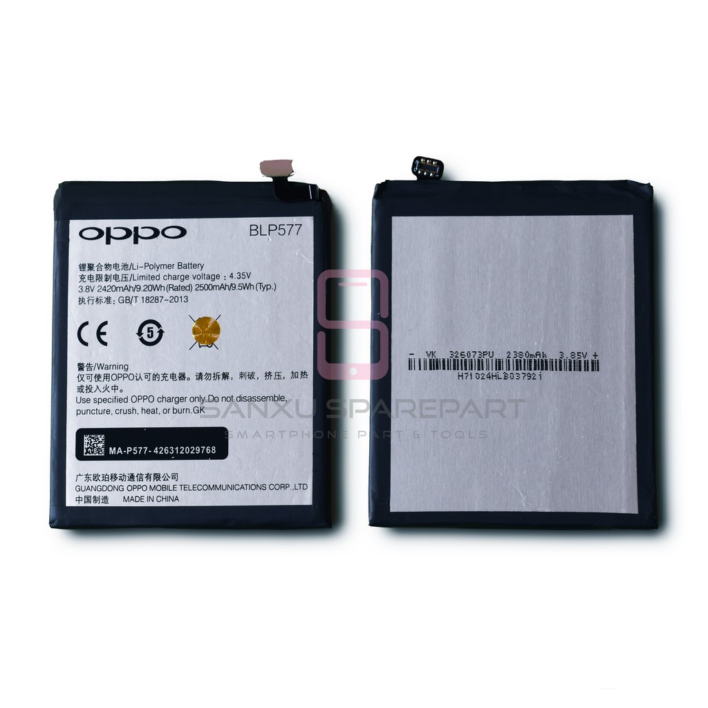 BATERAI BATRE OPPO A51 / A51W / MIRROR 5 / BLP577