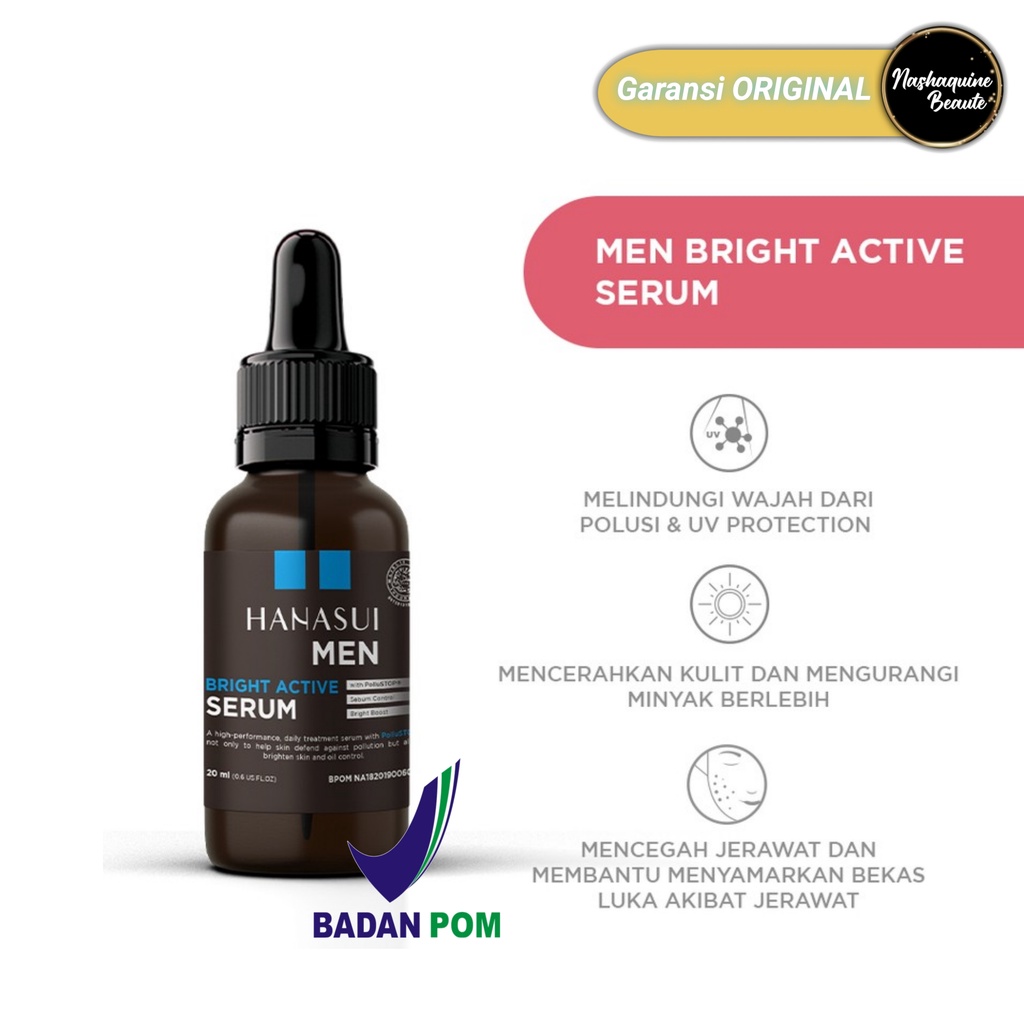 Hanasui Men Bright Active Serum 20ml