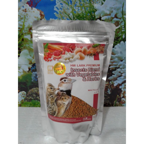 hw lark premium pakan branjangan dan lark