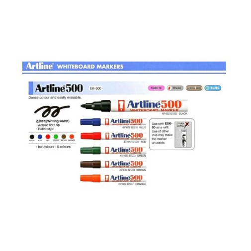 Spidol Whiteboard Artline 500