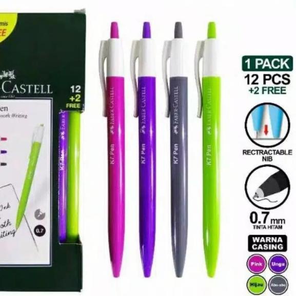 

➴ Pulpen K7 Faber Castell (free 2 pcs) ☂