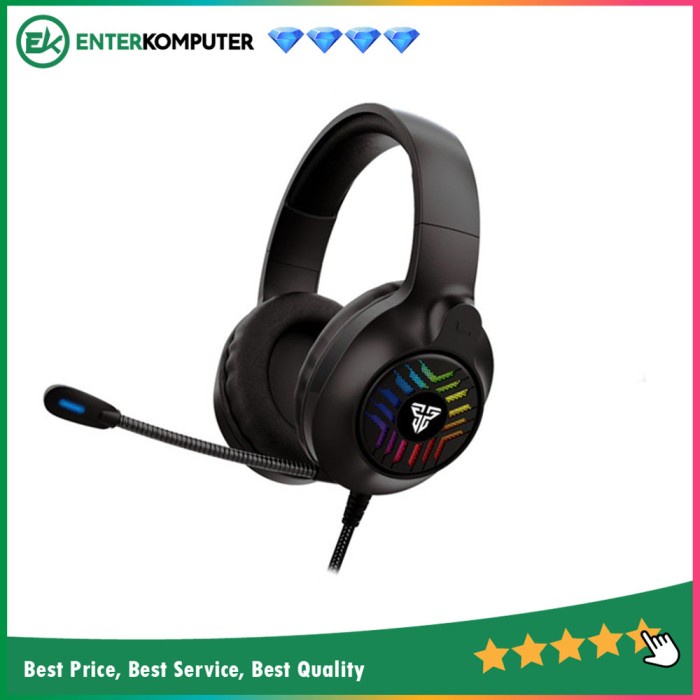 Fantech Blitz MH-87 Gaming Headset (Black, White, Pink)