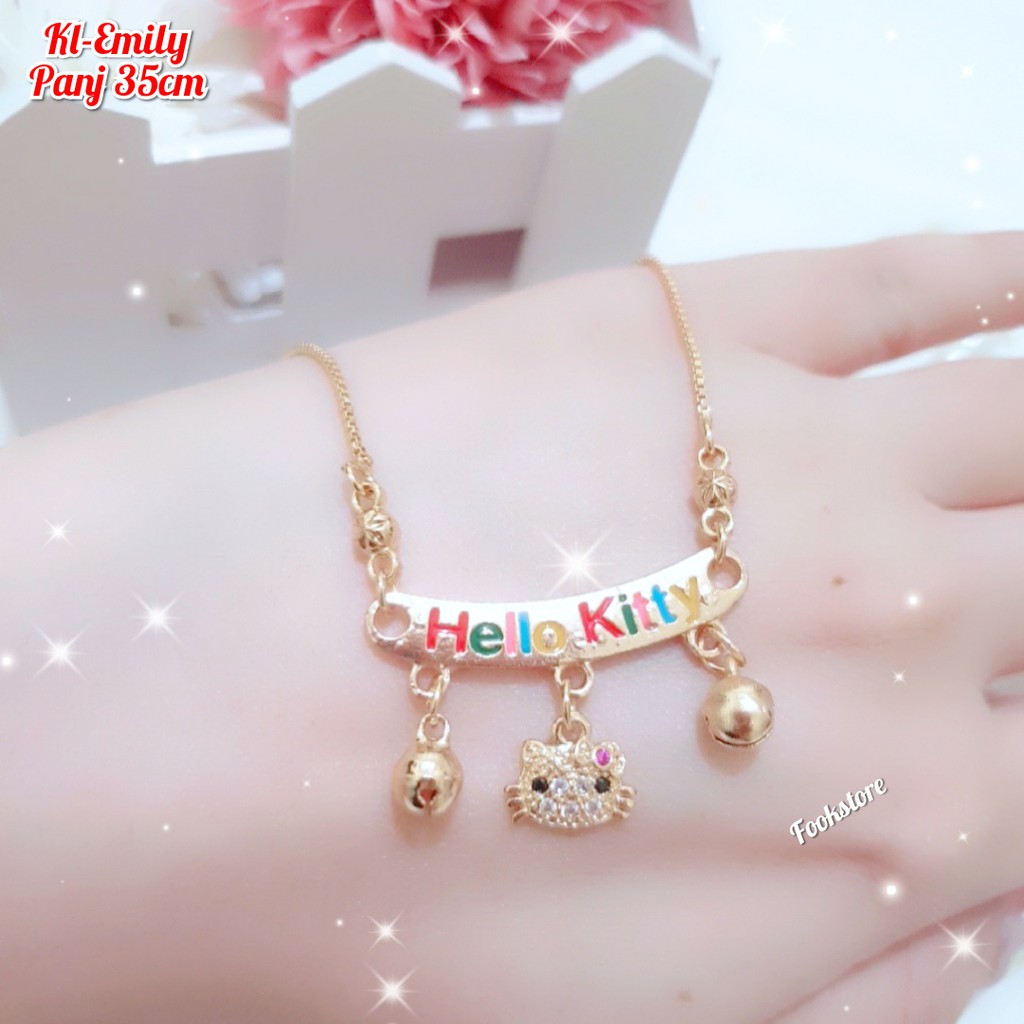 KALUNG ANAK XUPING LIONTIN KARTUN LUCU/ANTI ALERGI