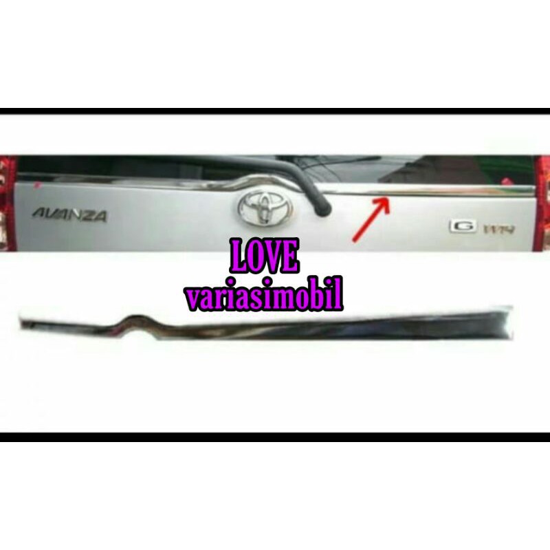 List kaca belakang avanza xenia lis kaca belakang avanza xenia