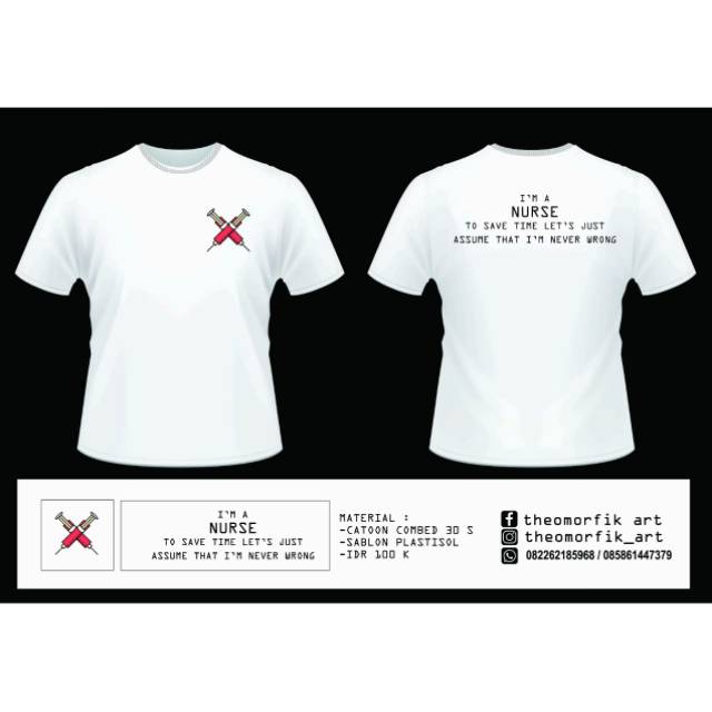 Kaos perawat ( nurse )