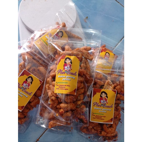 

phoo snack - BASRENG 90gram, Bakso goreng pedas