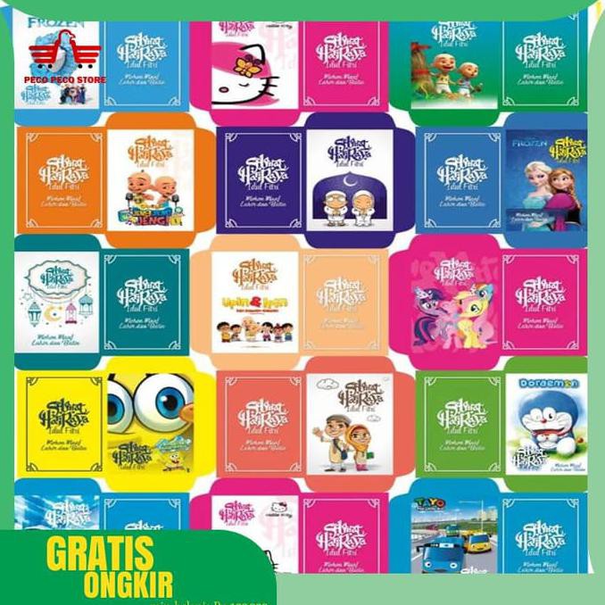 

Ready Stock Promo Ongkir! Amplop Angpau Lebaran 600 Packs Harga Grosir