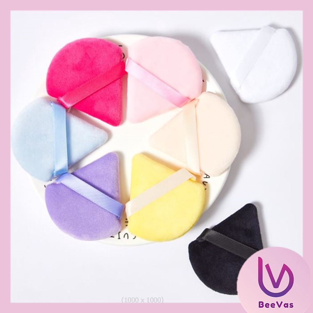 BV.ID SP443 SPON MAKE UP SEGITIGA SPONS BEDAK MAKEUP PUFF TOOLS LEMBUT (PIZZA PUFF) COD