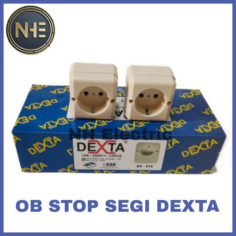 OB Stop Segi Dexta - Outbow Stop Kontak Segi Dexta - OB Stop Kontak Tempel Dexta DX-916