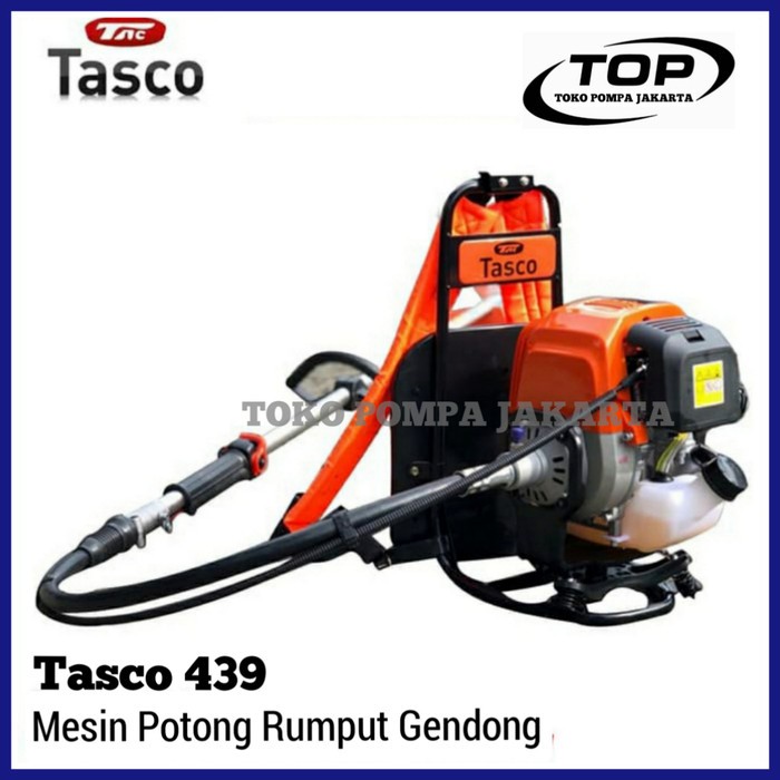 TERLENGKAP MESIN POTONG RUMPUT TASCO 439 POTONG RUMPUT GENDONG TASCO 4 STROKE