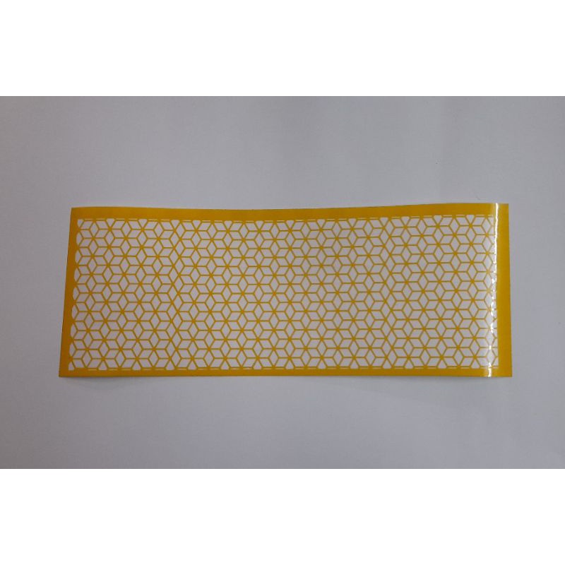 

stencil airbrush motif kubus