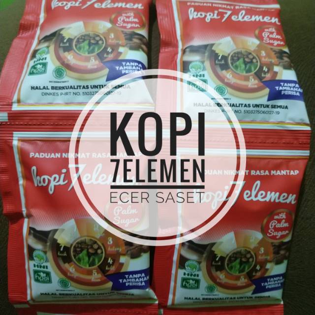 

KOPI 7 ELEMEN (Saset)