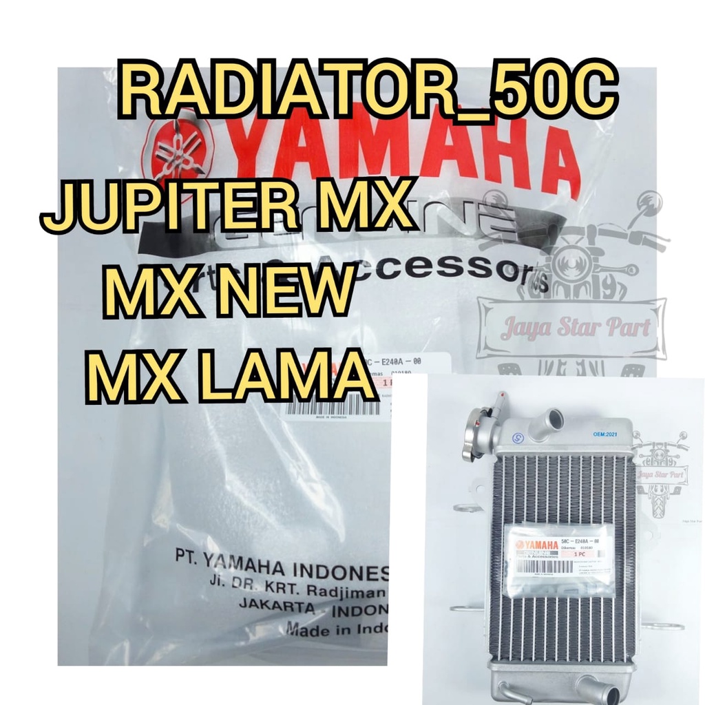 ORI Radiator YAMAHA 50C JUPITER MX KUALITAS ASLI ORIGINAL MX LAMA MX NEW 50C YAMAHA PRESISI ASLI ORI