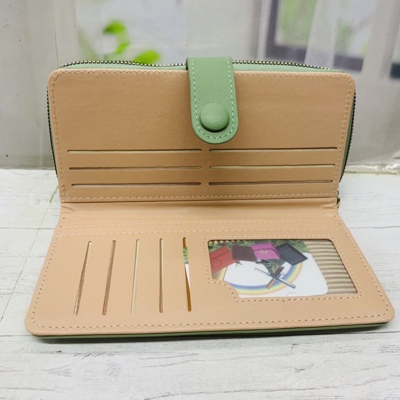 COD DOMPET WANITA PANJANG KANCING. DOMPET WANITA BORDIR KANCING.