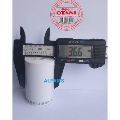 

6BB Kertas thermal struk BNI . 57X36mm. ✻ (Best Terlaris) ➙