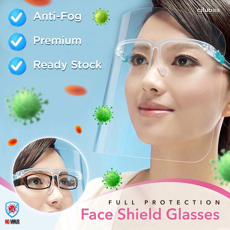 FACESHIELD KACAMATA/DENTAL FACEMASK/PELINDUNG WAJAH APD/FACE SHIELD BUKA TUTUP / FACE SHIELD NAGITA