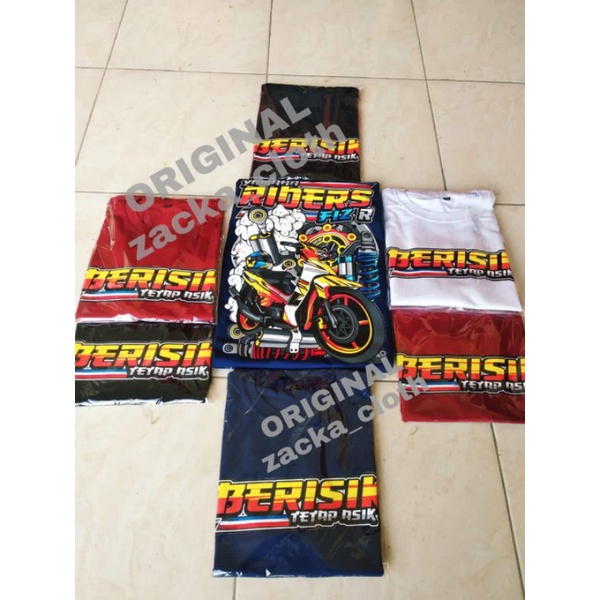 kaos motor fizr/kaos fizr/kaos yamaha fizr/kaos riders fizr/kaos fizr classic/kaos pria distro