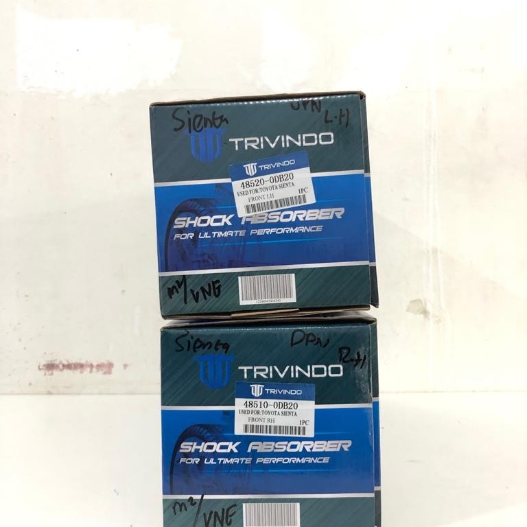 Shock breaker depan Toyota Sienta 1 set 48520-0DB20 Trivindo