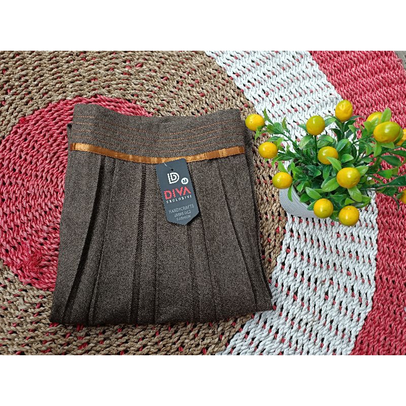 ROK KANTOR PLISKET BISA COD-Brown