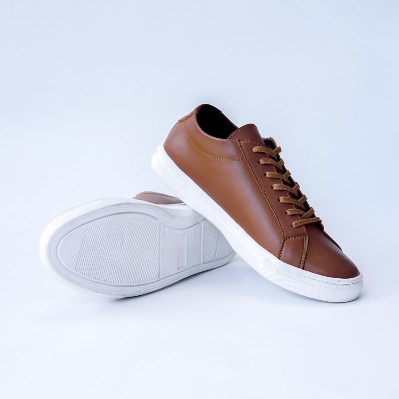 Morningbell -  sepatu pria sneakers vegan / morningbell sneaker / vegan tan