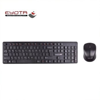 Keyboard mouse wireless combo eyota multimedia w88 slim
