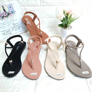 Sepatu Sandal  Wanita Tali  Casual Cewek Santai Cantik 