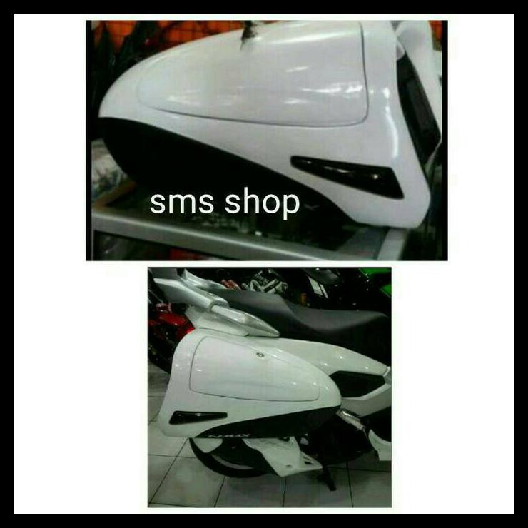 TERBARU SEPAKET SIDE BOX NMAX MODEL PCX+SPION LIPAT+SANDARAN BELAKANG NMAX 