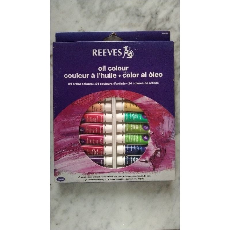 

Reeves Oil Colour (isi 24 warna) Cat minyak