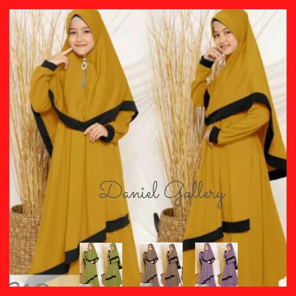 Baju Gamis Dress Gaun Pakaian Busana Dres Drees Longdrees Longdres Longdress Syari Abaya Anak Wanita