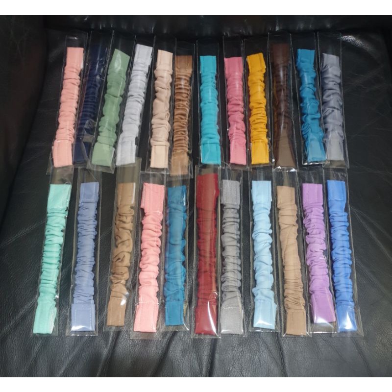 KEMASAN PLASTIK SATUAN KONEKTOR MASKER KAIN POLOS KONEKTOR MASKER