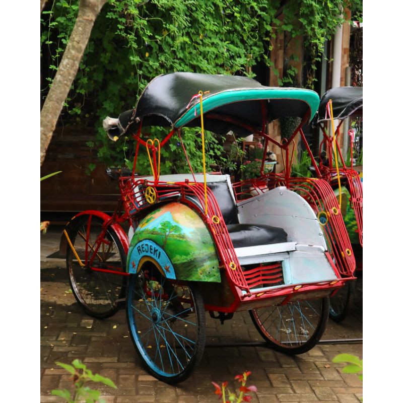 Becak Kayuh Jogja
