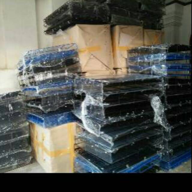 Kandang Kucing Besi Paling Tebal sesuai foto pintu besar ukuran L termurah di Indonesia-5