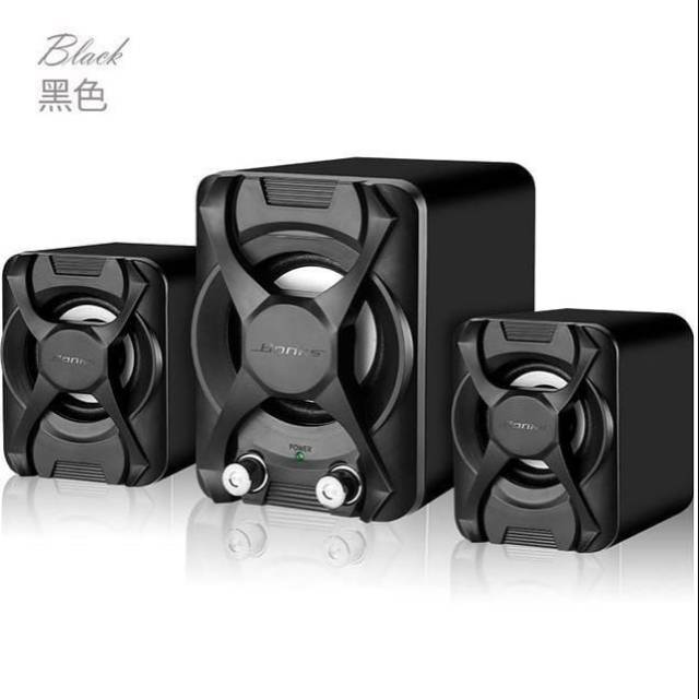 Speaker Stereo 3D Surround with Subwoofer