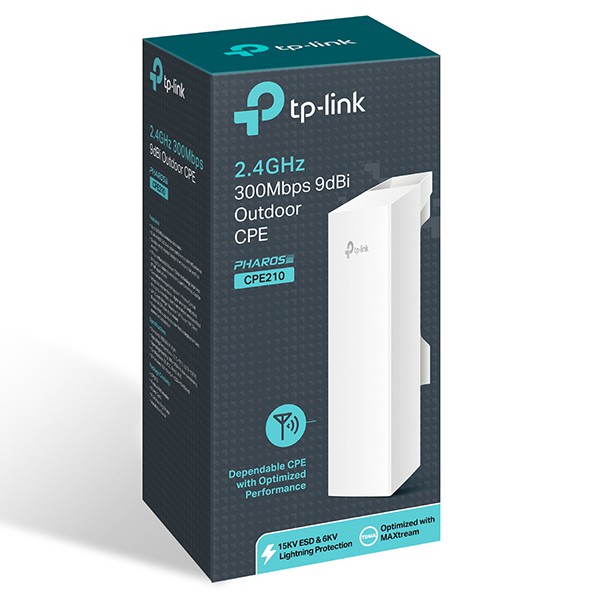 CPE210 | ROUTER ACCESS POINT TP-LINK CPE210 300 MBPS 9 DBI OUTDOOR ORIGINAL RESMI