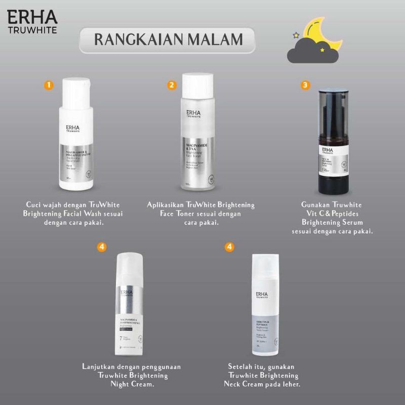 ERHA Truwhite Vit C &amp; Peptides Brightening Serum 20 ml - Serum Pencerah Wajah