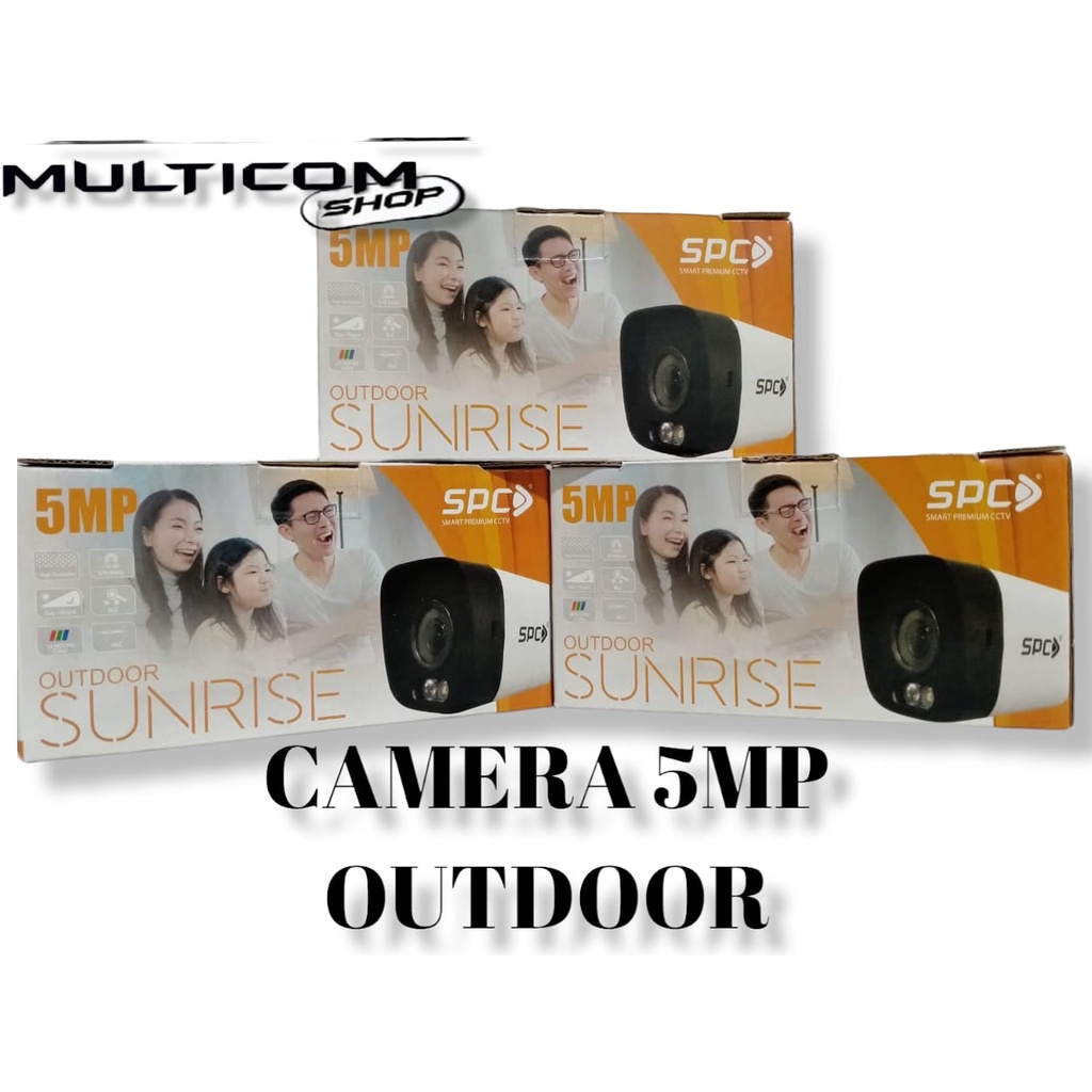 CCTV SPC Sunrise Outdoor 5MP Full Color Camera Garansi Resmi