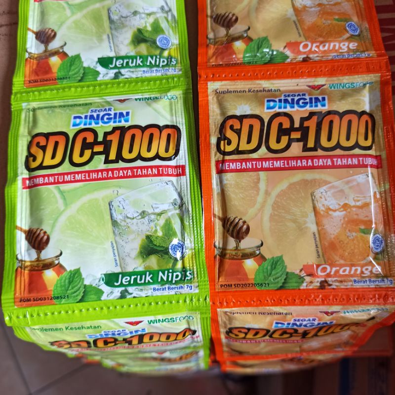 

Minuman Serbuk Segar Dingin C1000 Rasa Jeruk Nipis Orange