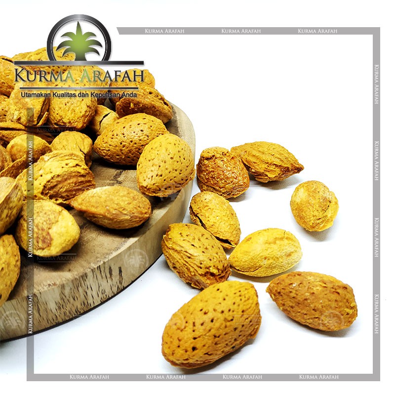 Kacang Almond Oven / panggang 250 gr