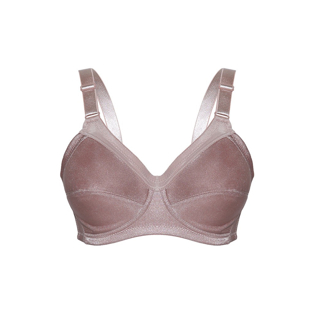 Glena By Christine Basic Bra - Brown